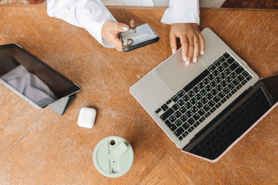 Dispositivos para trabajo remoto con conexión WiFi