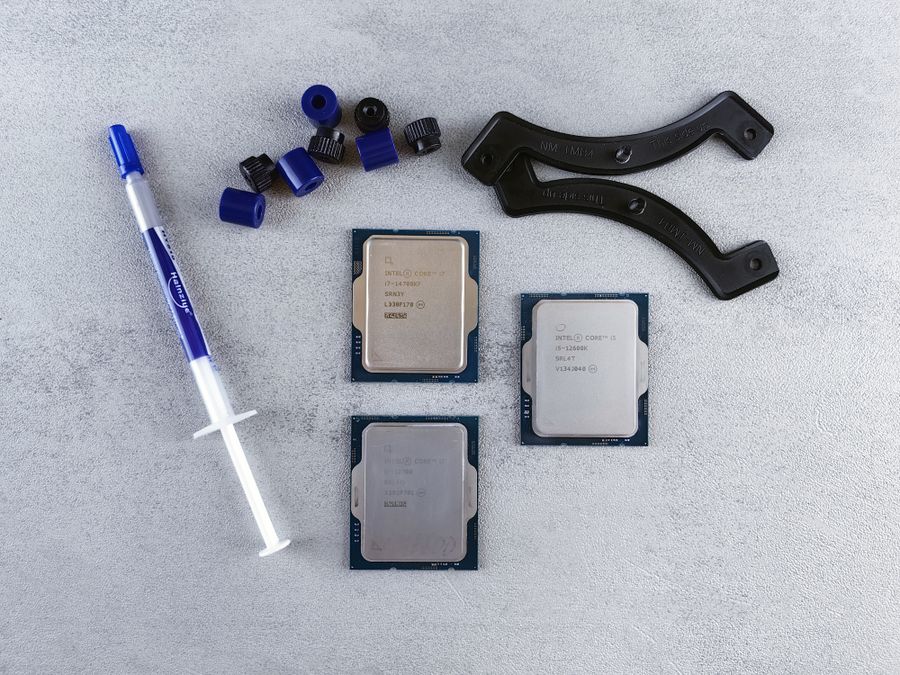 Procesadores AMD e Intel con pasta térmica