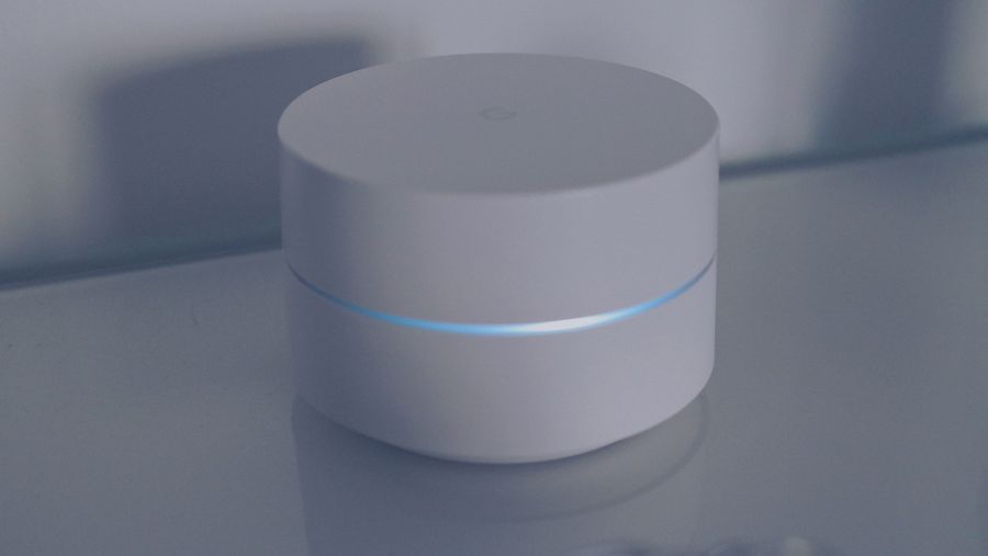 Repetidor WiFi Mesh moderno blanco
